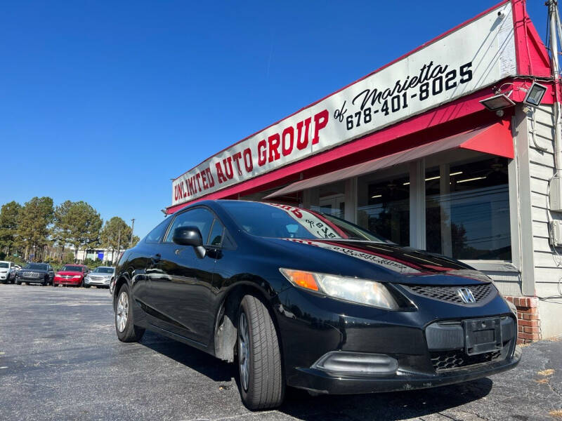 2012 Honda Civic for sale at Unlimited Auto Group of Marietta in Marietta GA