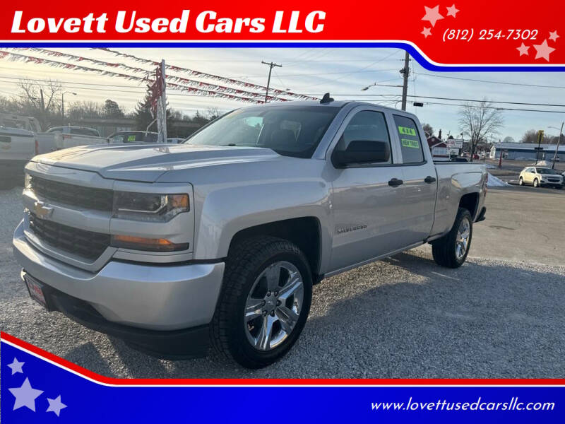 2018 Chevrolet Silverado 1500 for sale at Lovett Used Cars LLC in Washington IN