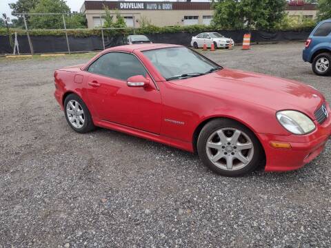 2001 Mercedes-Benz SLK for sale at Branch Avenue Auto Auction in Clinton MD
