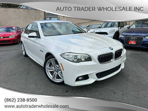 2014 BMW 5 Series for sale at Auto Trader Wholesale Inc in Saddle Brook NJ
