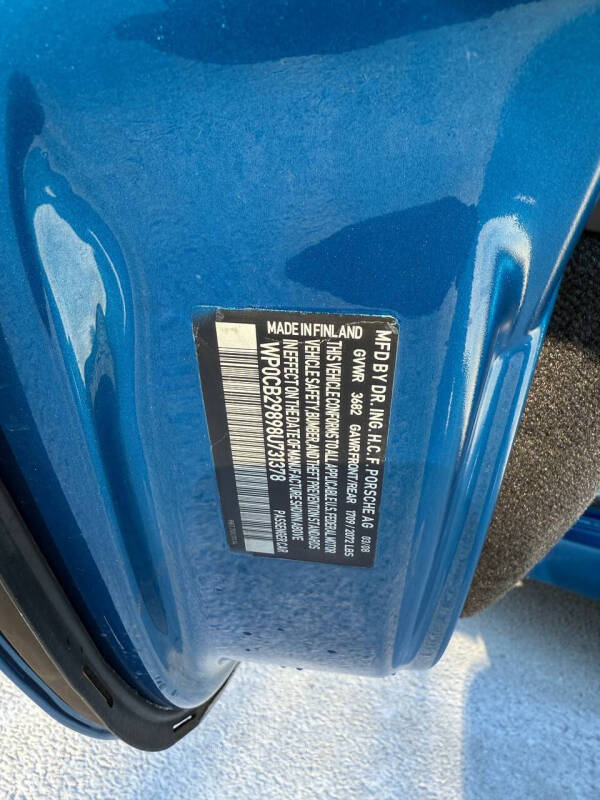 2008 Porsche Boxster S