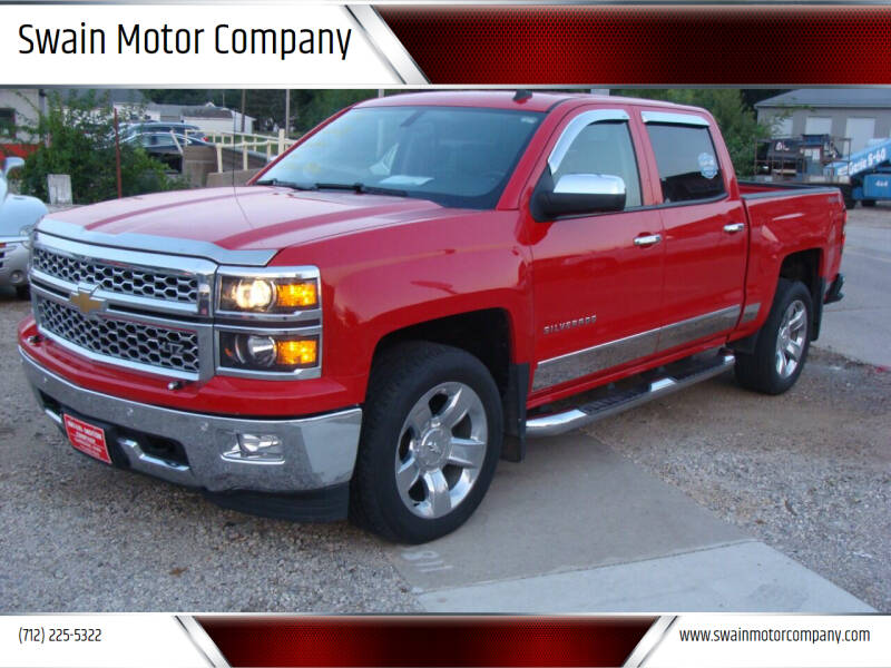 2014 Chevrolet Silverado 1500 for sale at Swain Motor Company in Cherokee IA