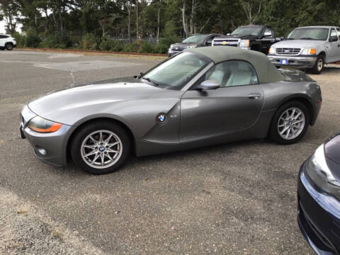 2004 BMW Z4 for sale at Willow Street Motors in Hyannis MA