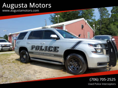 2016 Chevrolet Tahoe for sale at Augusta Motors - Police Cars For Sale in Augusta GA