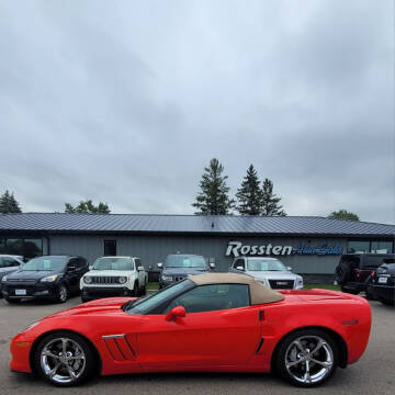 2011 Chevrolet Corvette for sale at ROSSTEN AUTO SALES in Grand Forks ND