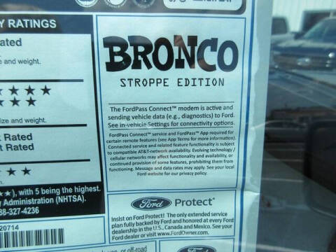 2025 Ford Bronco Stroppe Edition