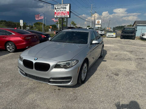 2014 BMW 5 Series for sale at Excellent Autos of Orlando in Orlando FL
