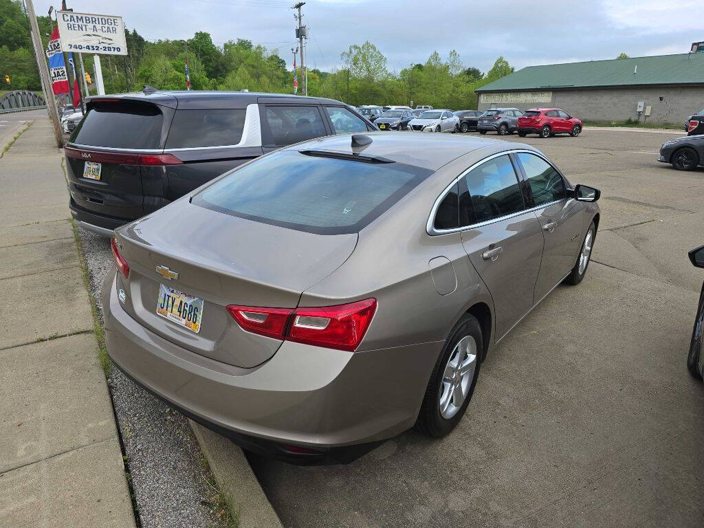 2022 Chevrolet Malibu for sale at Cambridge Used Cars in Cambridge, OH