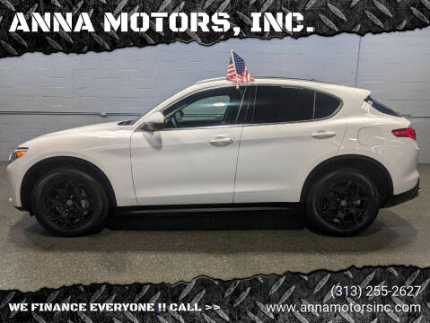2021 Alfa Romeo Stelvio for sale at ANNA MOTORS, INC. in Detroit MI