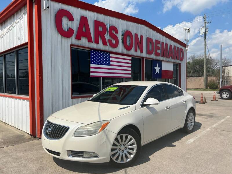 2012 Buick Regal for sale at Cars On Demand 2 in Pasadena TX