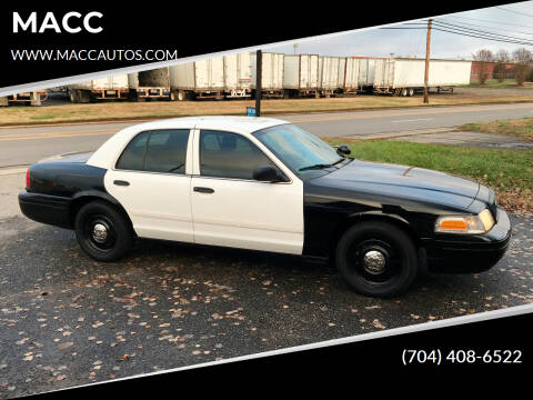 2010 Ford Crown Victoria for sale at MACC in Gastonia NC