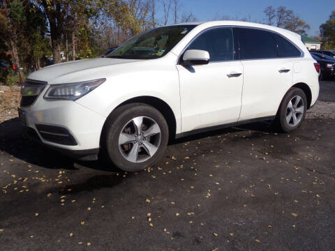 2014 Acura MDX for sale at Pool Auto Sales Inc in Spencerport NY