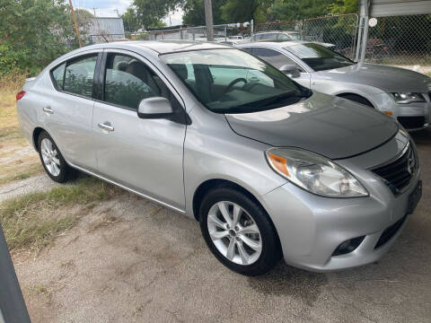 2014 Nissan Versa for sale at Quality Auto Group in San Antonio TX