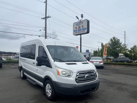 2015 Ford Transit Passenger for sale at S&S Best Auto Sales LLC in Auburn WA