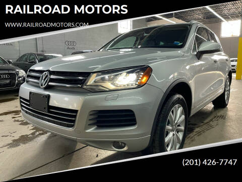 2011 Volkswagen Touareg for sale at RAILROAD MOTORS in Hasbrouck Heights NJ