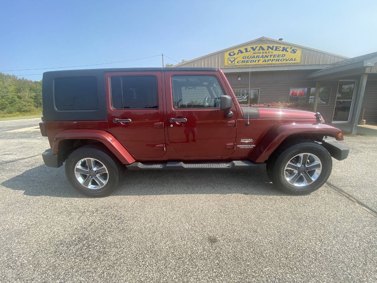 2010 Jeep Wrangler Unlimited for sale at Galvanek's in Cadillac, MI