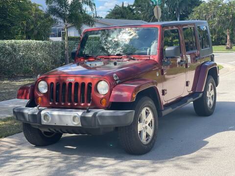 2008 Jeep Wrangler Unlimited for sale at L G AUTO SALES in Boynton Beach FL