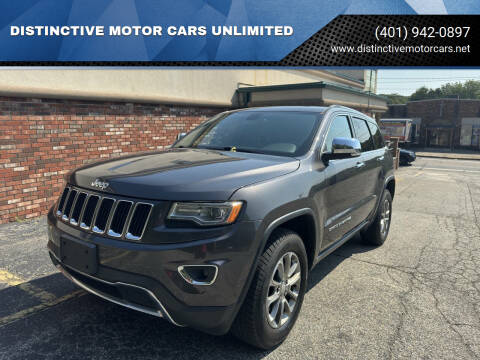 2015 Jeep Grand Cherokee for sale at DISTINCTIVE MOTOR CARS UNLIMITED in Johnston RI