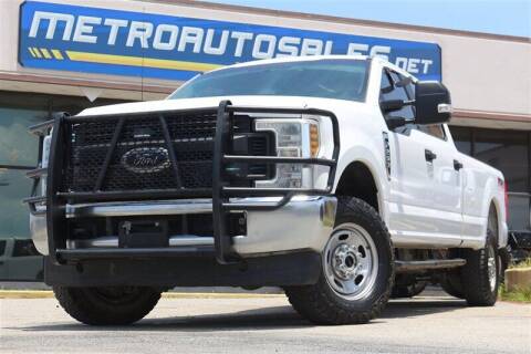 2019 Ford F-250 Super Duty for sale at METRO AUTO SALES in Arlington TX