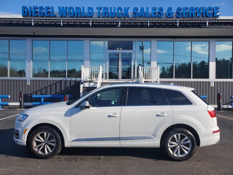 2017 Audi Q7 for sale at Diesel World Truck Sales in Plaistow NH