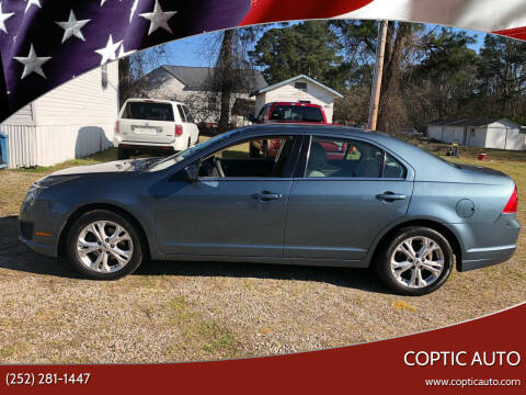 2012 Ford Fusion for sale at Coptic Auto in Wilson NC