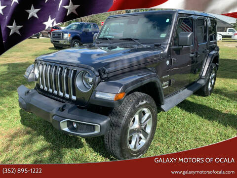 2019 Jeep Wrangler Unlimited for sale at Galaxy Motors of Ocala in Ocala FL