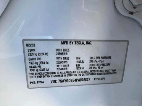 2023 Tesla Model Y Long Range