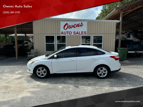 2014 Ford Focus for sale at Owens Auto Sales in Norman Park GA