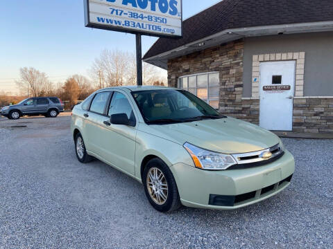 2010 Ford Focus for sale at 83 Autos in York PA