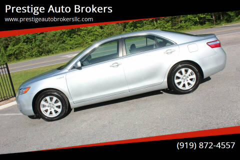 2007 Toyota Camry Hybrid for sale at Prestige Auto Brokers in Raleigh NC