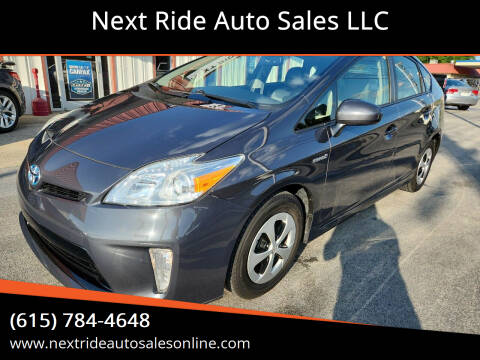 2015 Toyota Prius for sale at Next Ride Auto Sales in Lebanon TN