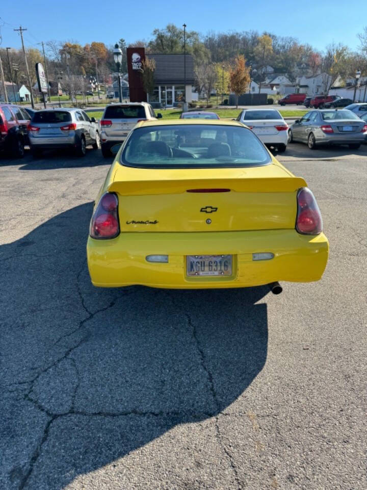 2003 Chevrolet Monte Carlo for sale at First Choice Auto Center LLC in Cincinnati, OH