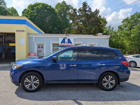 2017 Nissan Pathfinder for sale at A&A Auto Sales llc in Fuquay Varina NC