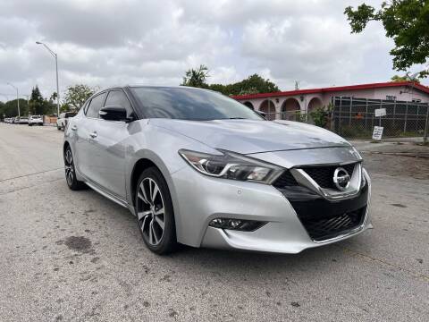 2018 Nissan Maxima for sale at MIAMI FINE CARS & TRUCKS in Hialeah FL