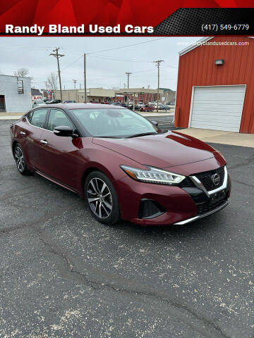 2021 Nissan Maxima for sale at Randy Bland Used Cars in Nevada MO