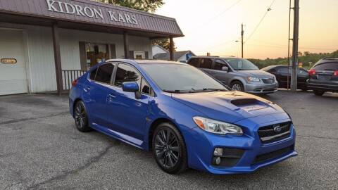 2017 Subaru WRX for sale at Kidron Kars INC in Orrville OH