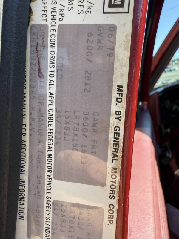 1979 Chevrolet Blazer