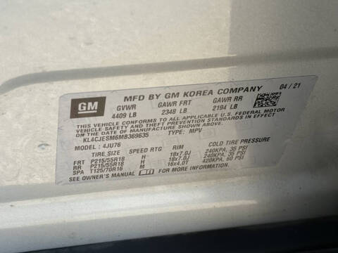 2021 Buick Encore Preferred