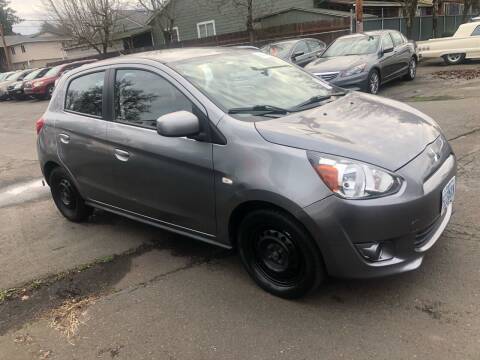 2015 Mitsubishi Mirage for sale at Blue Line Auto Group in Portland OR