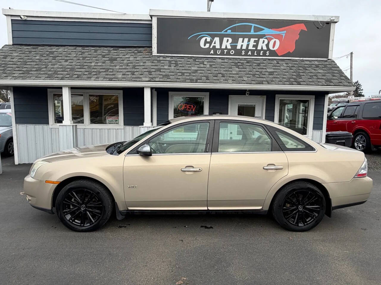 Gold 2008 Mercury Sable Premier Premier 4dr Sedan 2