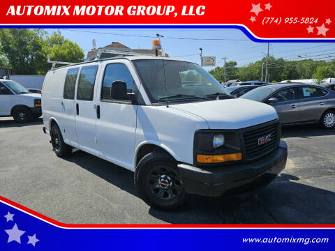 2013 GMC Savana for sale at AUTOMIX MOTOR GROUP, LLC in Swansea MA