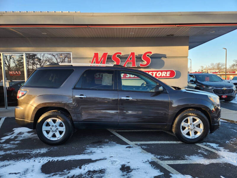 2013 GMC Acadia for sale at MSAS AUTO SALES in Grand Island NE