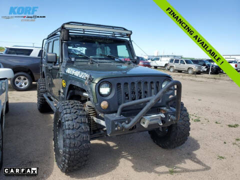 2008 Jeep Wrangler Unlimited for sale at Tony Peckham @ Korf Motors in Sterling CO