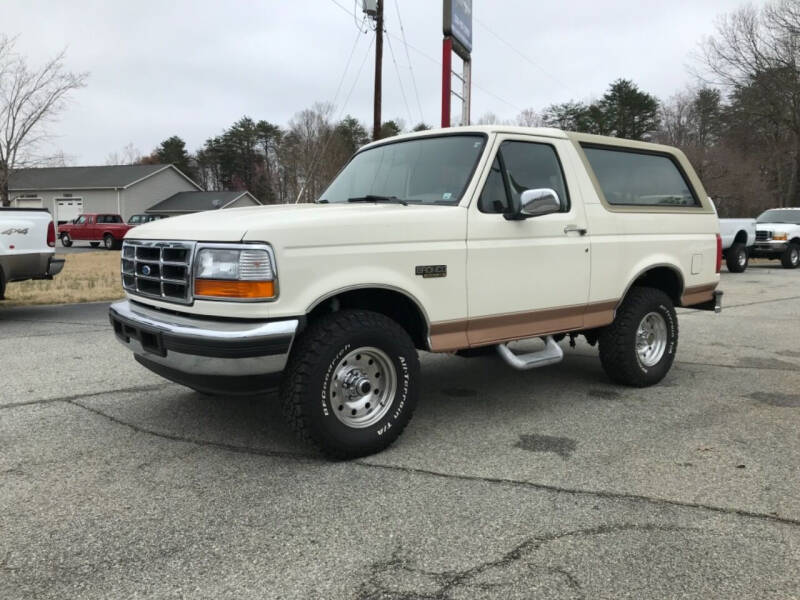 1995 Ford Bronco for sale at Mid Atlantic Auto Sales Network LLC in Summerfield NC