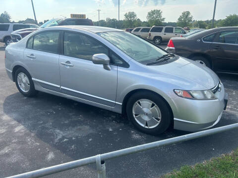 2008 Honda Civic for sale at B & J Auto Sales in Auburn KY