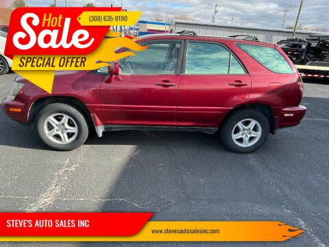 2000 Lexus RX 300 for sale at STEVE'S AUTO SALES INC in Scottsbluff NE