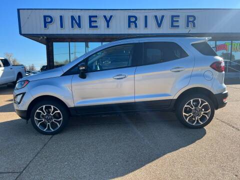 2020 Ford EcoSport for sale at Piney River Ford in Houston MO