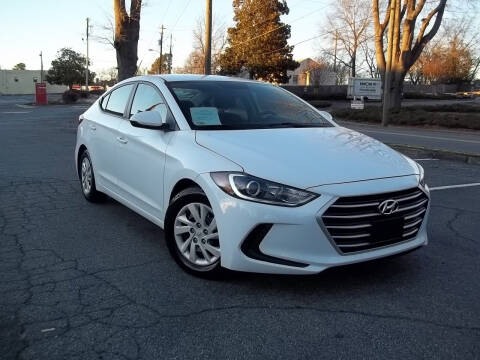 2018 Hyundai Elantra for sale at CORTEZ AUTO SALES INC in Marietta GA