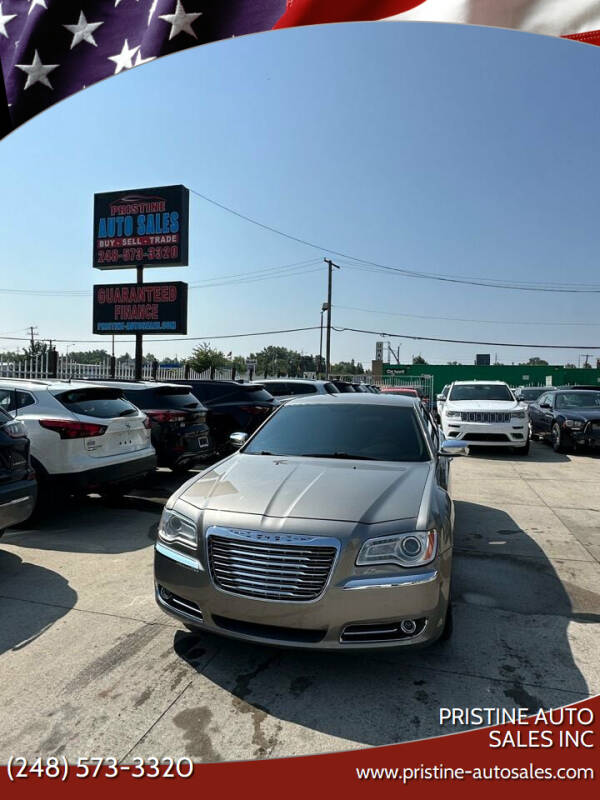 2014 Chrysler 300 for sale at PRISTINE AUTO SALES INC in Pontiac MI