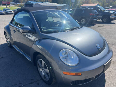 2006 Volkswagen New Beetle Convertible for sale at BURNWORTH AUTO INC in Windber PA